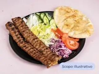 Piatto seekh con verdure 4 pezzi