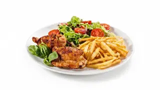 Piatto con pollo