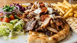 Piatto döner kebab