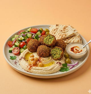 Piatto falafel