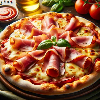 Pizza sa šunkom 400g