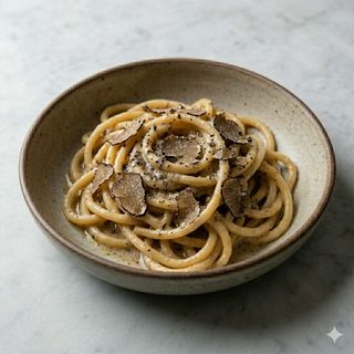 Pici burro e tartufo