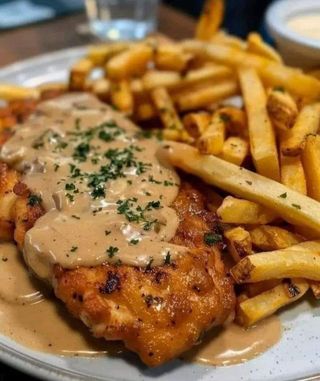 Piletina u umaku od gljiva