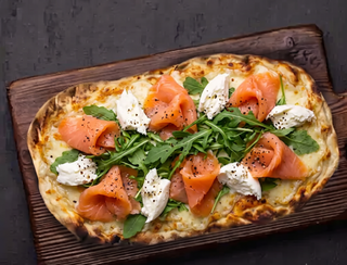 Pizza Especial de Salmone