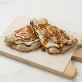 Pinselle mascarpone e caramello