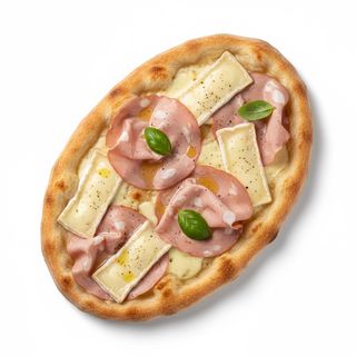 Pinza formaggio brie, mortadella