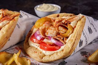 Pita gyros pollo
