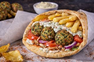 Pita kolokithokeftedes