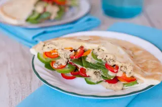Pão Pita Vegetariano