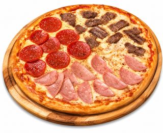 Пицца 4 мяса (600г)