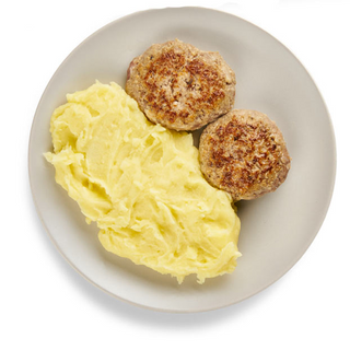 Пюре с котлетой (350г)