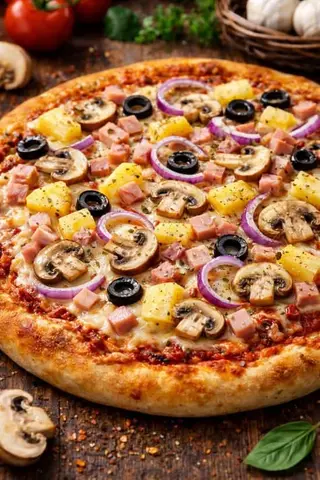 Pizza de Fiambre