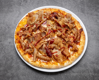 Pizza de Kebab de Vaca