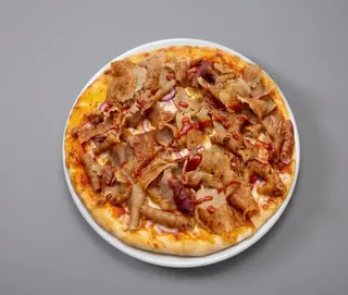 Pizza de Kebab de Frango