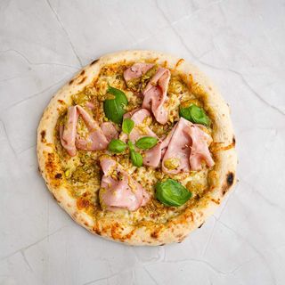 Pizza Mortadella i pistacija