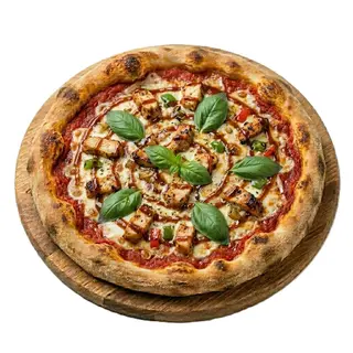 Pizza Pollo (escalope grillé)