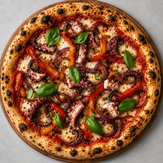 Pizza  Poulpe
