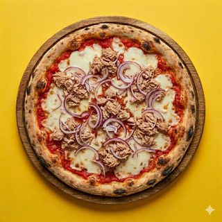Pizza tonno e cipolla
