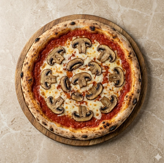 Pizza ai funghi senza glutine
