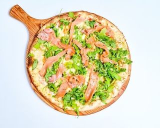 Pizza de Salmão