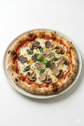 Pizza al tartufo