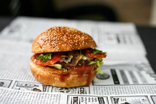 Pizza burger