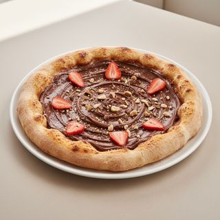 Pizza con Nutella 