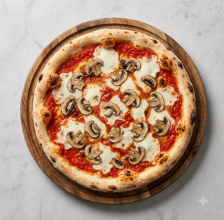 Pizza con I funghi