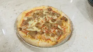 Pizza con il kebab