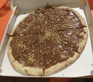 Pizza con la nutella