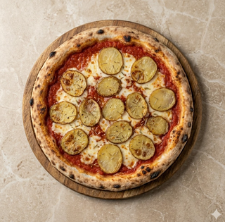 Pizza con patate senza glutine