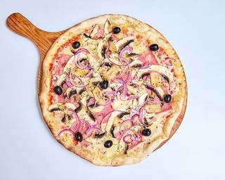 Pizza de Bacon