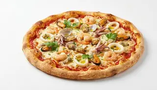 Pizza fruits de mer