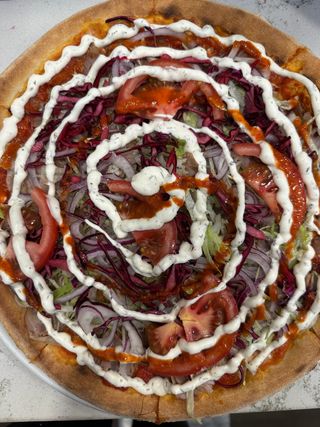 Pizza kebab
