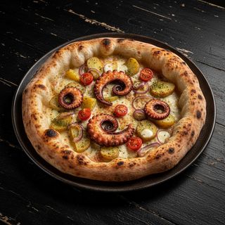 Pizza napoletana Bon polpo