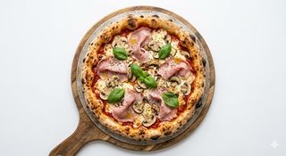 Prosciutto e funghi