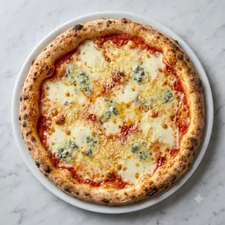 Pizza quattro formaggi