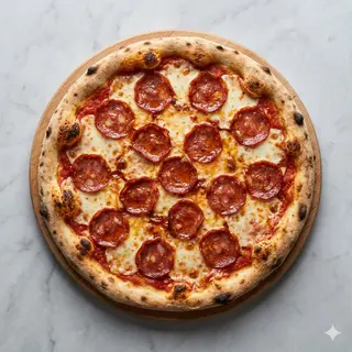 Pizza salame turco sucuk