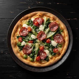 Pizza sottile Bon giù in Calabria