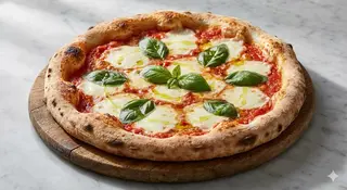 Pizza tonda Margherita 