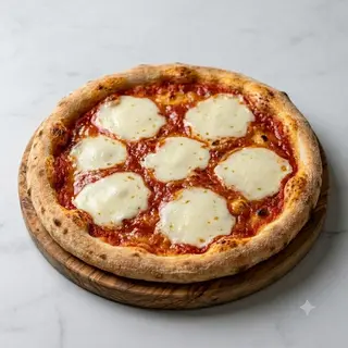 Pizza tonda rossa