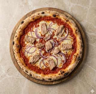 Pizza tonno e cipolla senza glutine