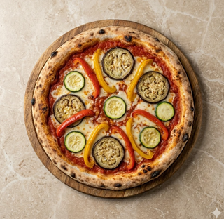 Pizza veggie senza glutine