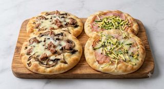Pizza tonde assortite