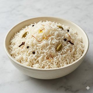 Plain rice