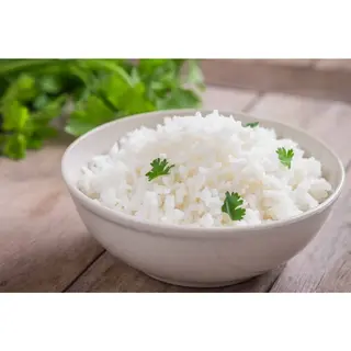 Plain rice