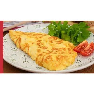 Plain omelette