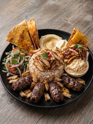Plat Chawarma Poulet & Kebab