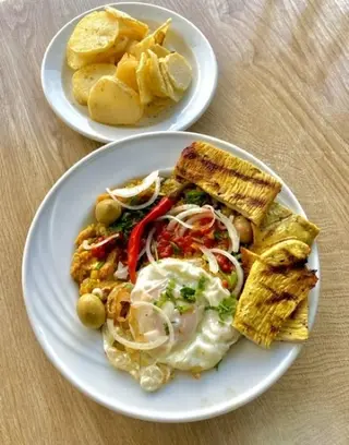 Plat Kafteji Escalope