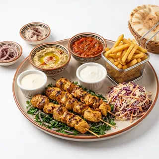 Plat Machaoui Kabab Poulet